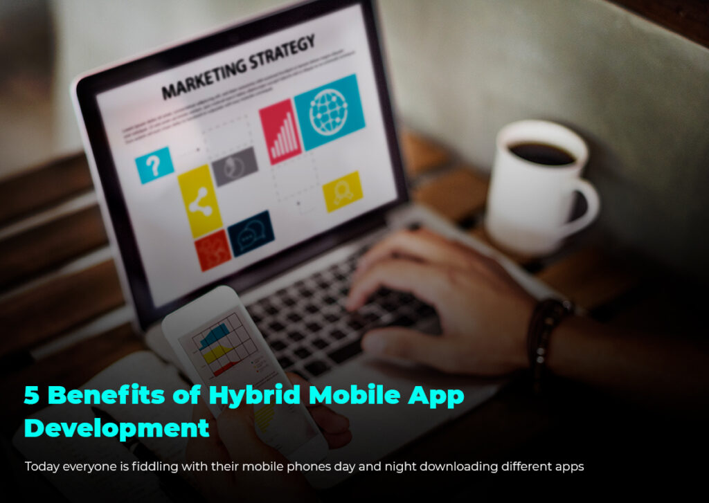 Hybrid mobile app